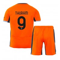Camiseta Inter Milan Marcus Thuram #9 Tercera Equipación Replica 2023-24 para niños mangas cortas (+ Pantalones cortos)
